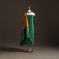Pochampally Ikat Handloom Sico Unstitched Dress Material: Kurta with Dupatta 16
