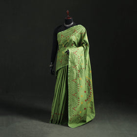 Hand Embroidered Silk Saree 72