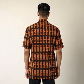 Buy Bagh Hand Block Printed Cotton Men Half Sleeve Shirt 10 Online at iTokri.com