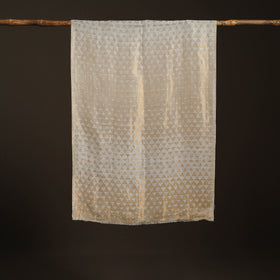 Pyramid Zari Weave Fine Wool Stole for Women 58