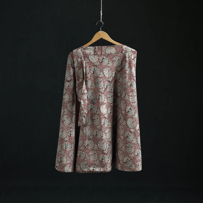 Bagru Hand Block Print Cotton Wrap Around Skirt 24