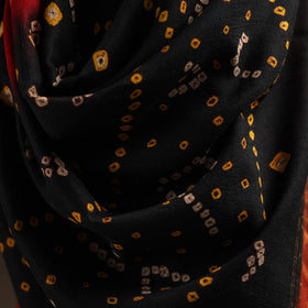 Kutch Bandhani Handwoven Merino Wool Shawl 43
