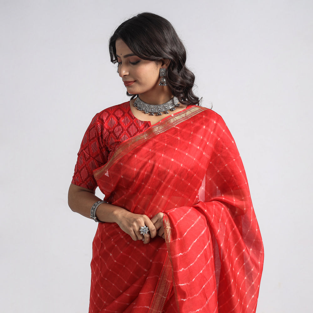 leheriya saree