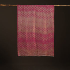 Pyramid Zari Weave Fine Wool Stole for Women 57