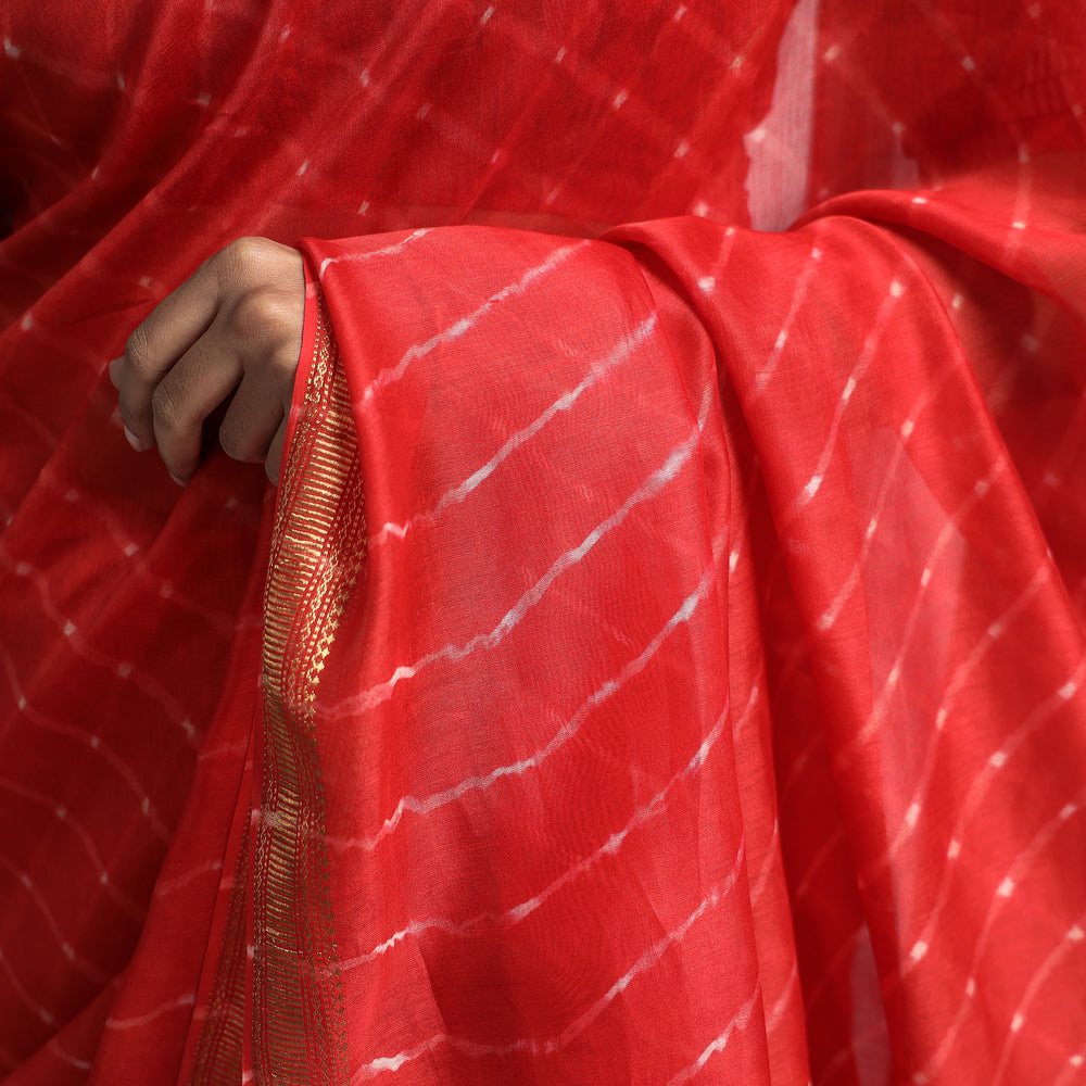 leheriya saree