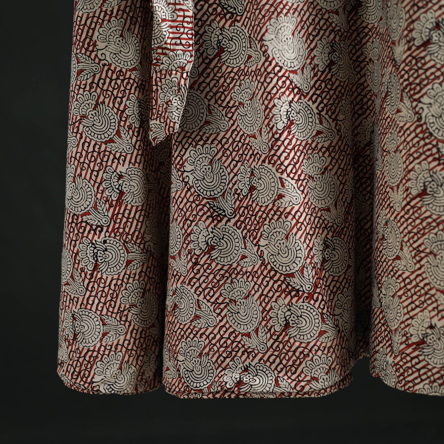 Bagru Hand Block Print Cotton Wrap Around Skirt 24