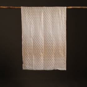 Pyramid Zari Weave Fine Wool Stole for Women 56