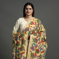 kalamkari handpainted dupatta