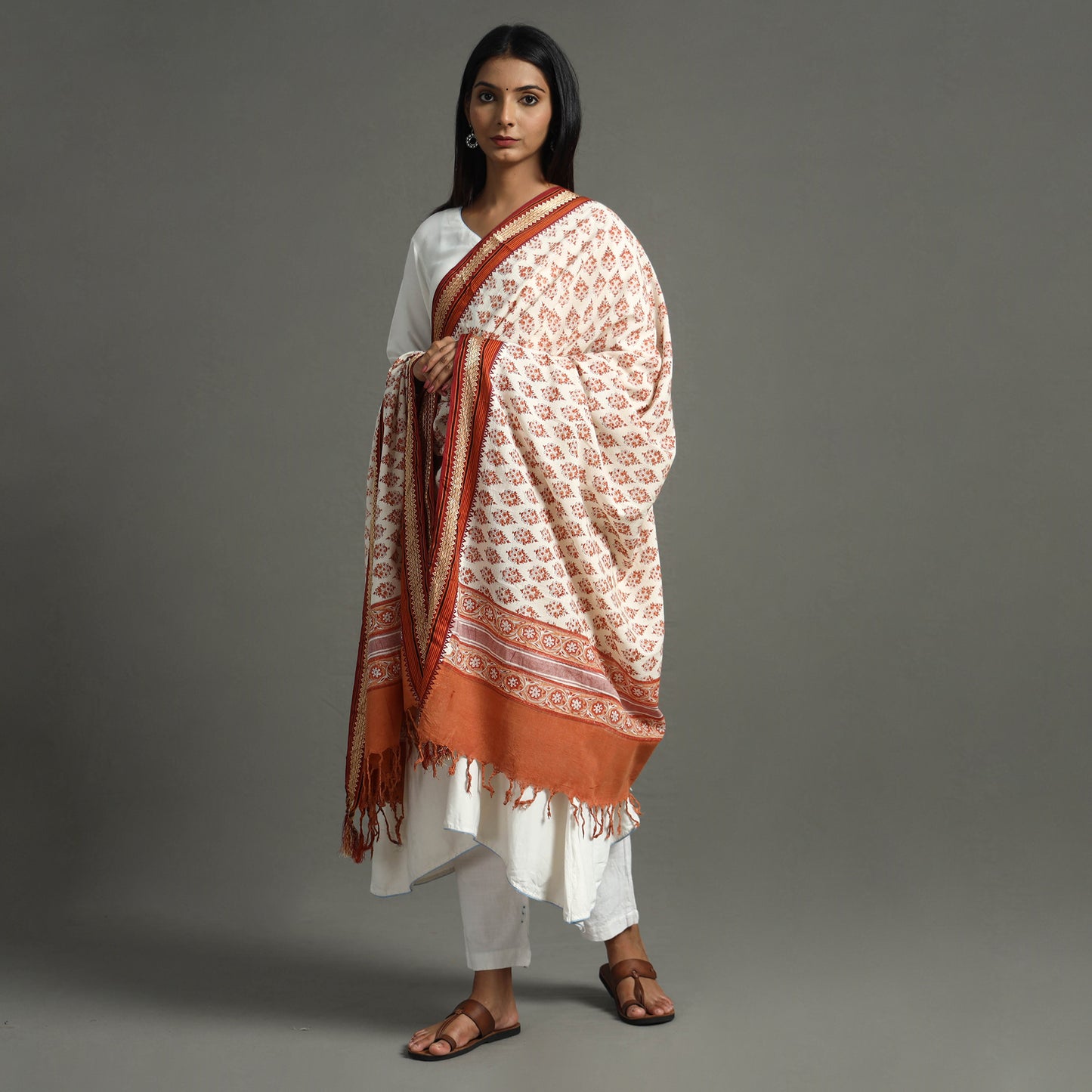 Sanganeri Dupatta 