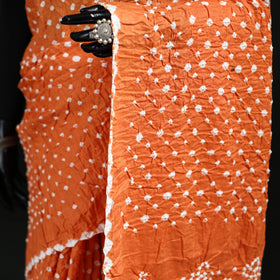 Kutch Bandhani Tie-Dye Cotton Saree 28
