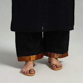 Buy Cotton Black Dharwad Kurta Set with Palazzo & Dupatta