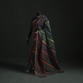 Tie-Dye Kota Doria Cotton Leheriya Saree 10