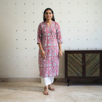 Sanganeri print Kurta