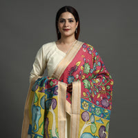 kalamkari handpainted dupatta