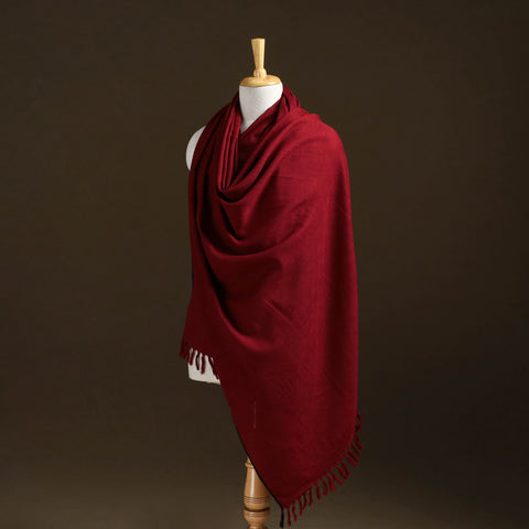 Kumaun Handwoven Pure Merino Wool Shawl 10