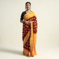 bandhani saree