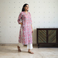 Sanganeri print Kurta