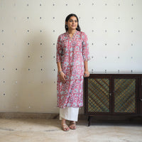 Sanganeri print Kurta