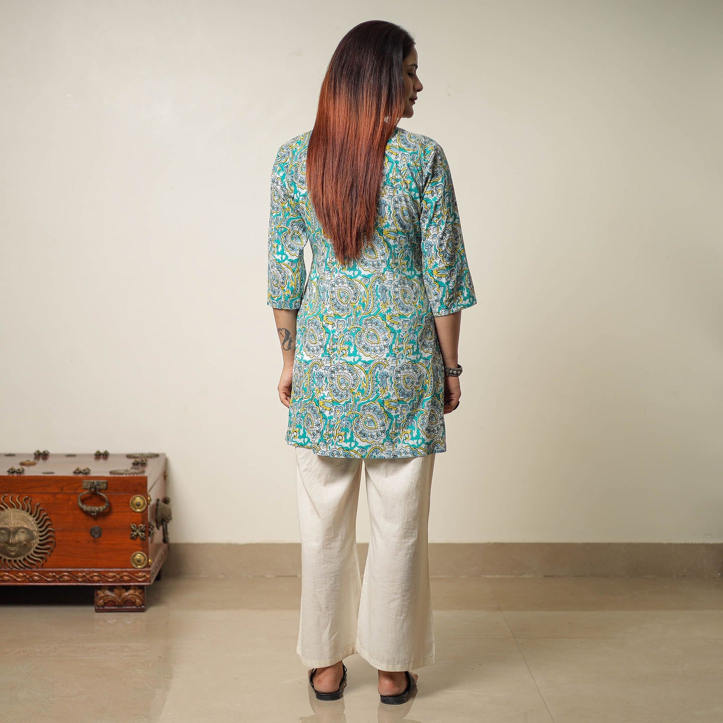 sanganeri printed kurta