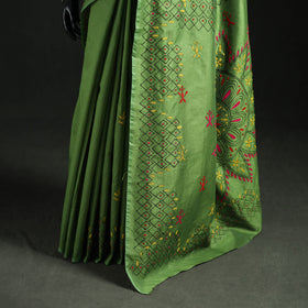 Hand Embroidered Silk Saree 74