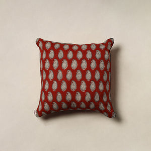Bagh Hand Block Print Cushion Cover (16 x 16 in) 58