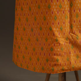 Pochampally Ikat Handloom Sico Unstitched Dress Material: Kurta with Dupatta 18