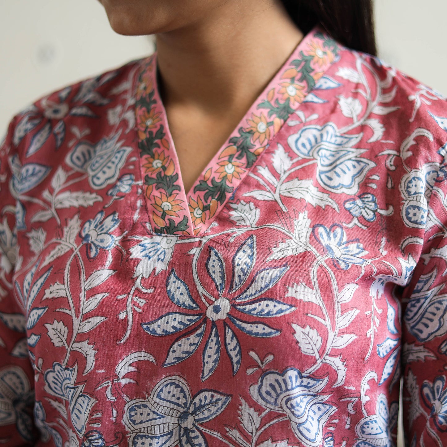 Sanganeri print Kurta