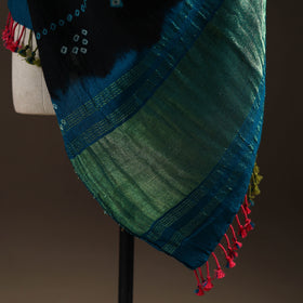 Kutch Bandhani Handwoven Merino Wool Shawl 45