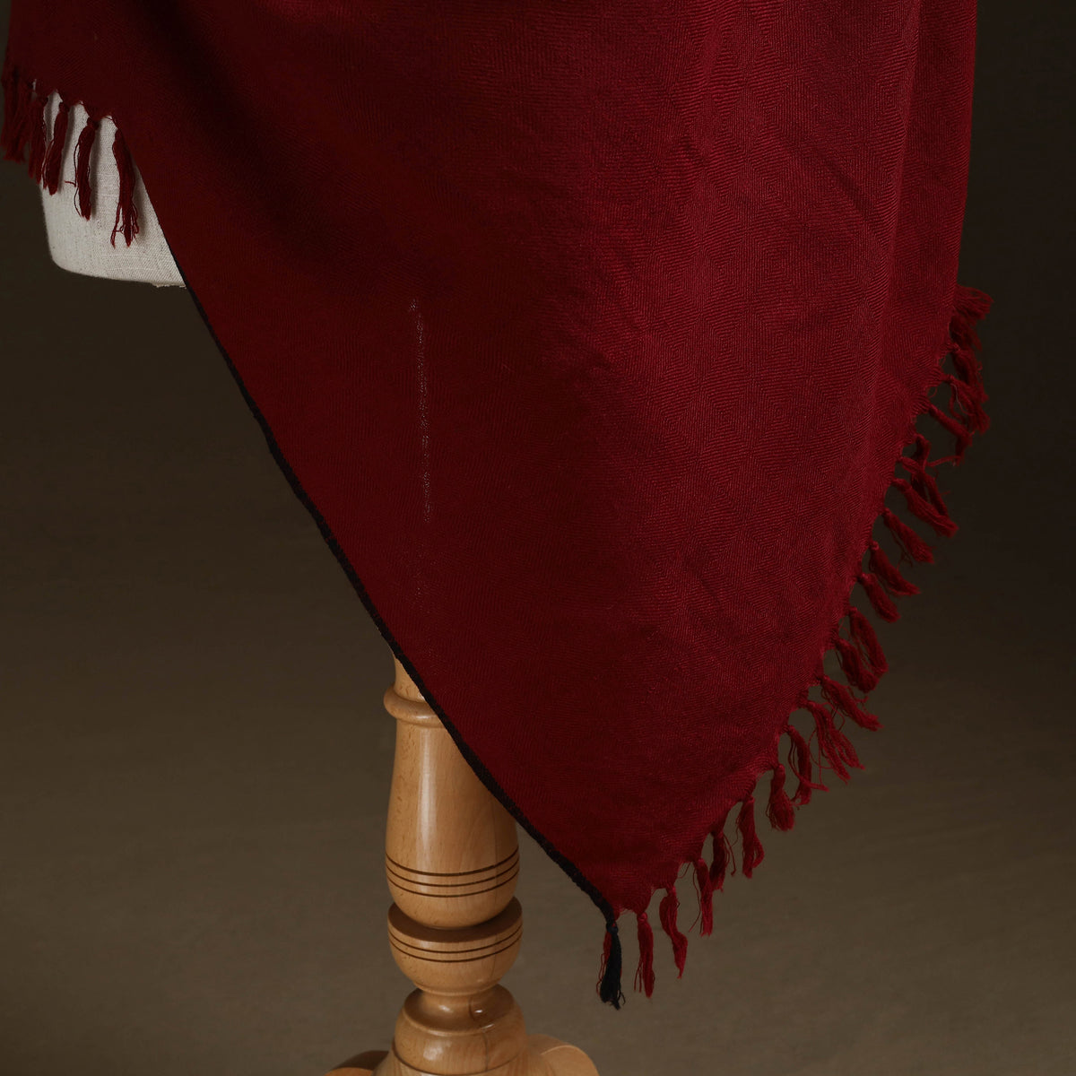 Kumaun Handwoven Pure Merino Wool Shawl 10