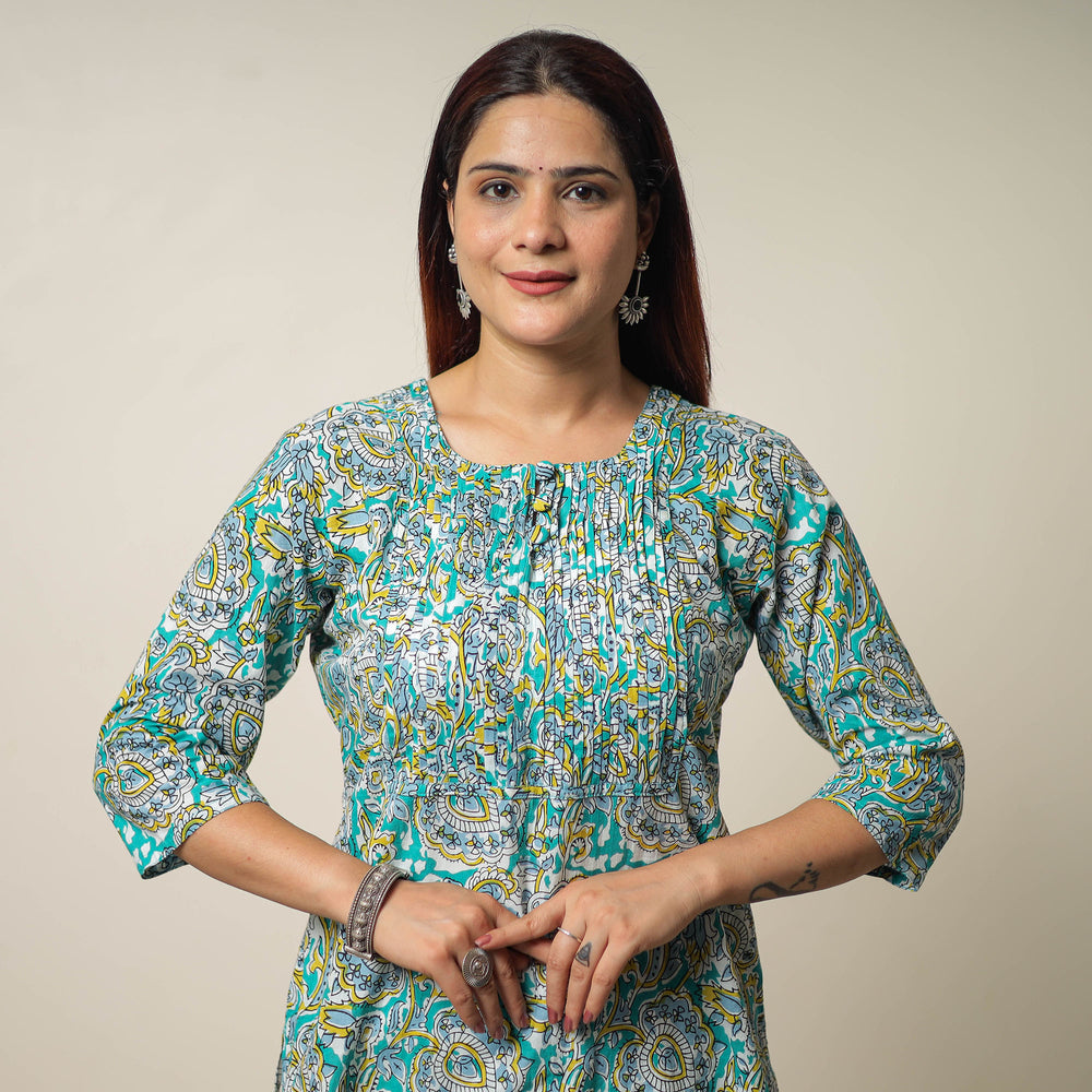 sanganeri printed kurta