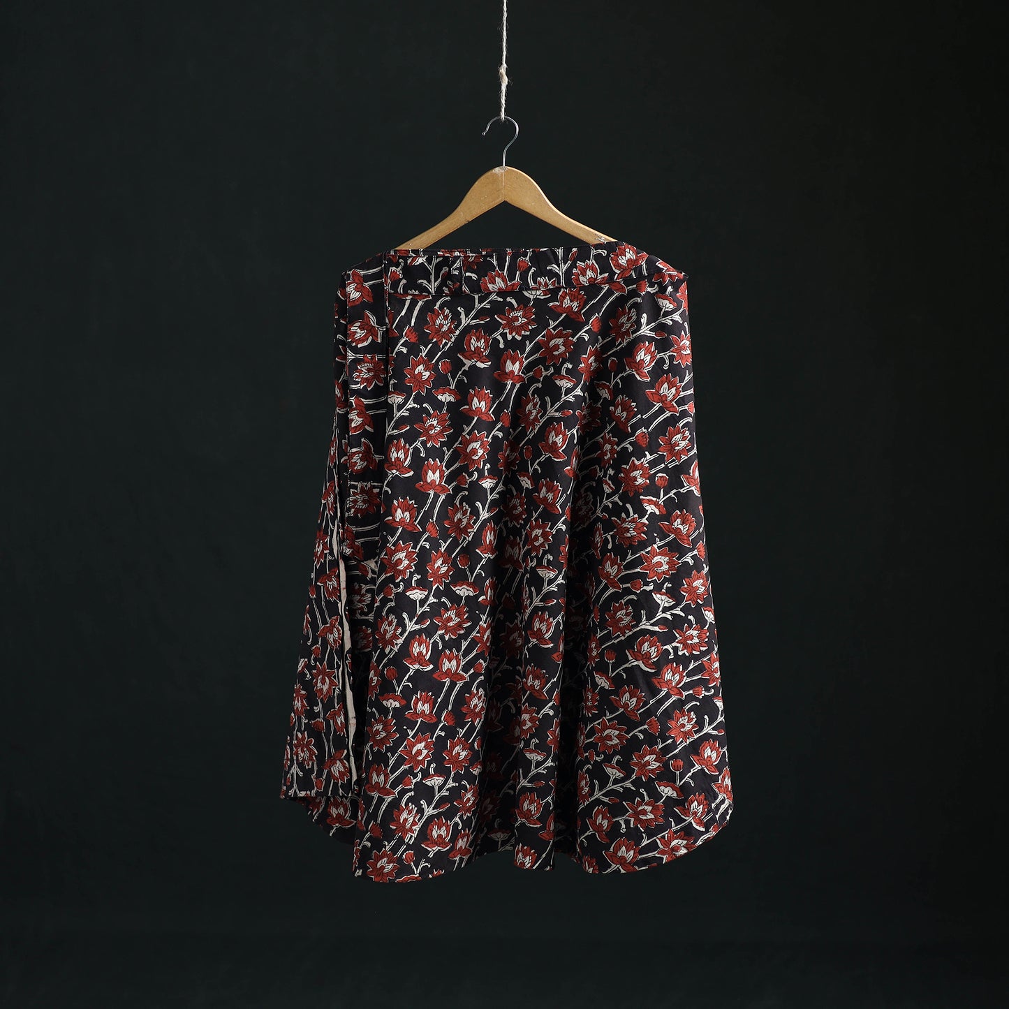 Bagru Hand Block Print Cotton Wrap Around Skirt 28