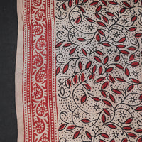 Beige - Mulberry Silk Bagh Print Fabric 11