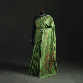 Hand Embroidered Silk Saree 75