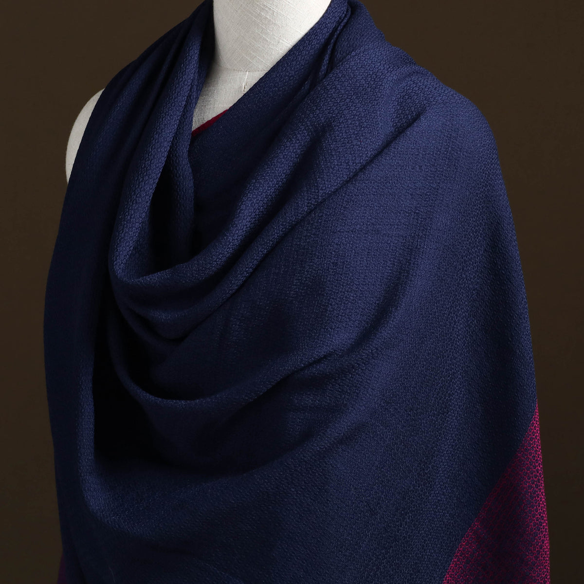 Kumaun Handwoven Pure Merino Wool Shawl 11