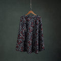 Bagru Hand Block Print Natural Dyed Cotton Wrap Around Skirt 34