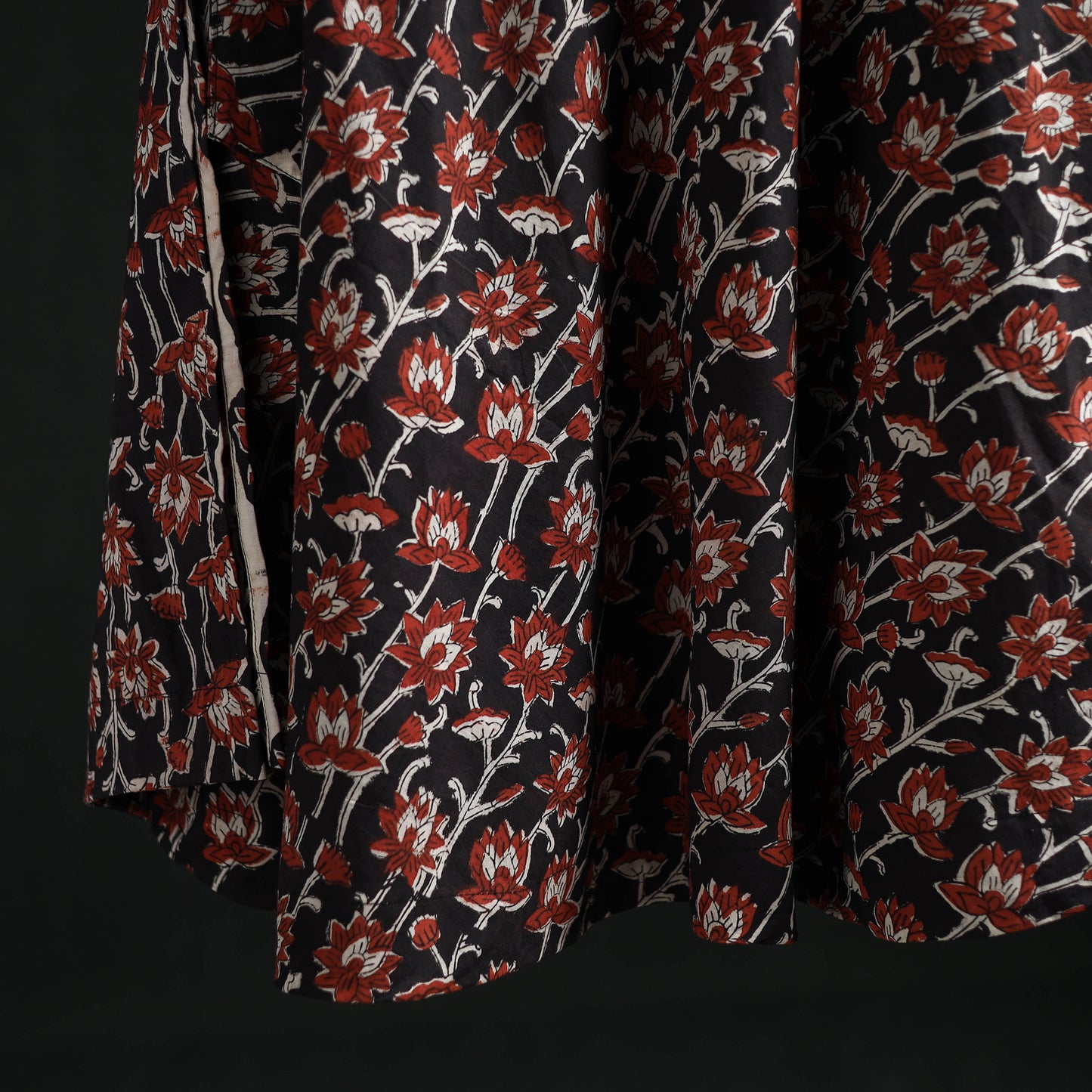 Bagru Hand Block Print Cotton Wrap Around Skirt 28