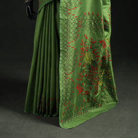 Hand Embroidered Silk Saree 75