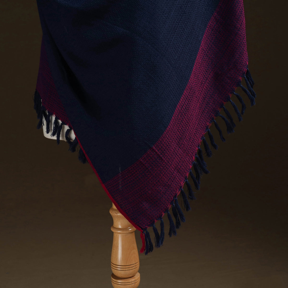 Kumaun Handwoven Pure Merino Wool Shawl 11