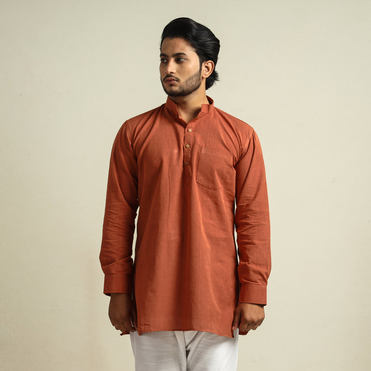 plain kurta for men 