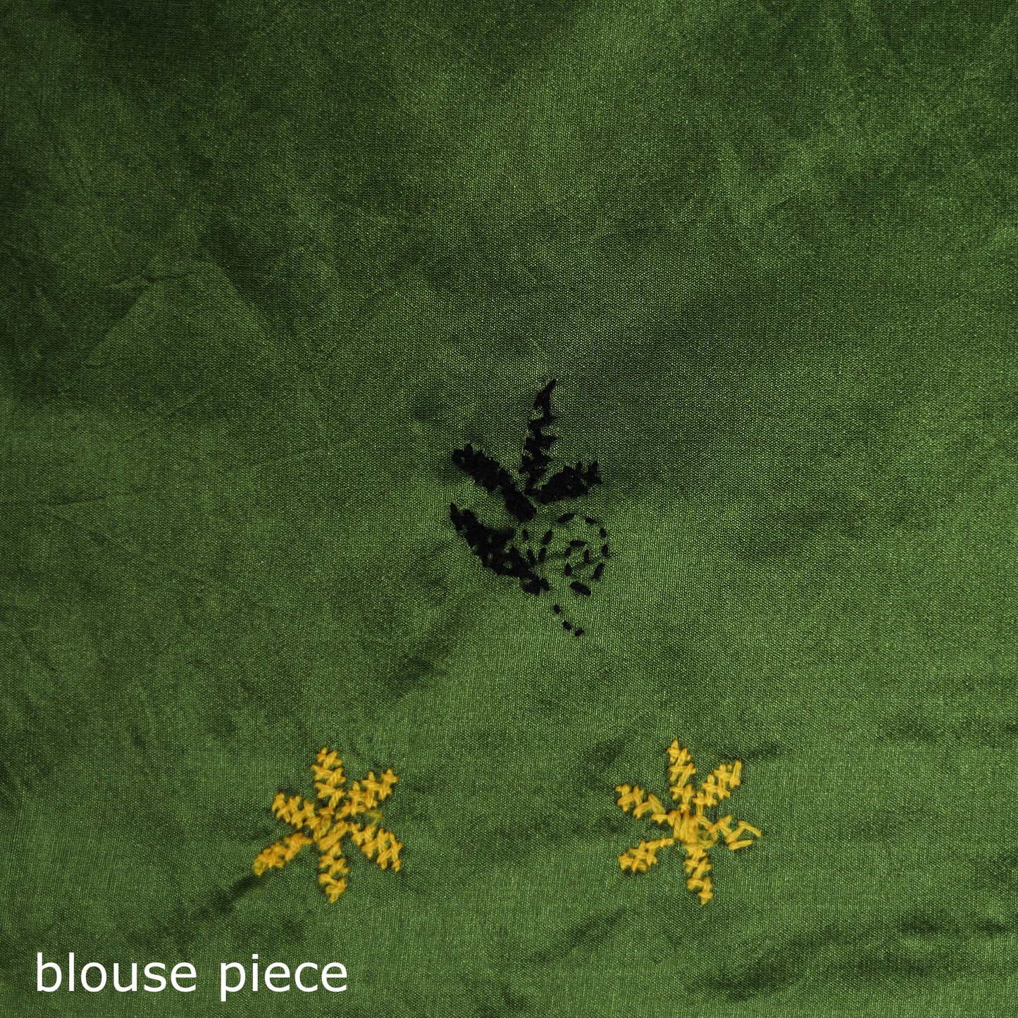 Hand Embroidered Silk Saree 75
