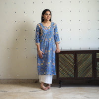 Sanganeri print Kurta