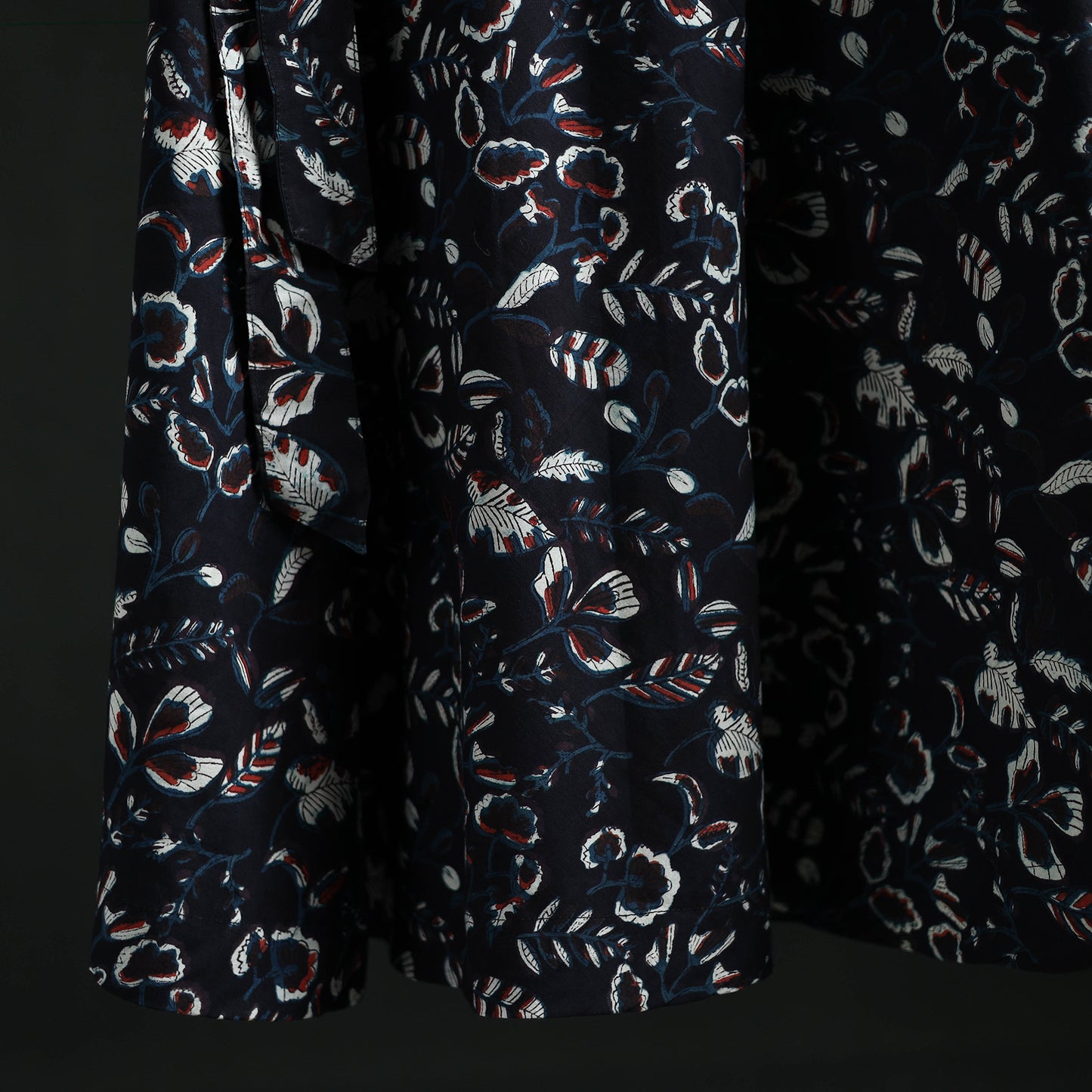 Bagru Hand Block Print Cotton Wrap Around Skirt 29