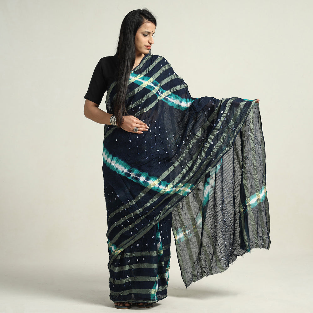 bandhani saree