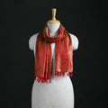 Handwoven Banarasi Pure Silk Stole with Tassels 08