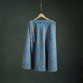 Sanganeri Hand Block Print Cotton Wrap Around Skirt  35