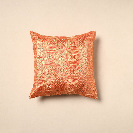 Phulkari Cushion Cover