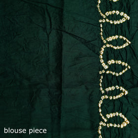 Kutch Bandhani Tie-Dye Cotton Saree 31