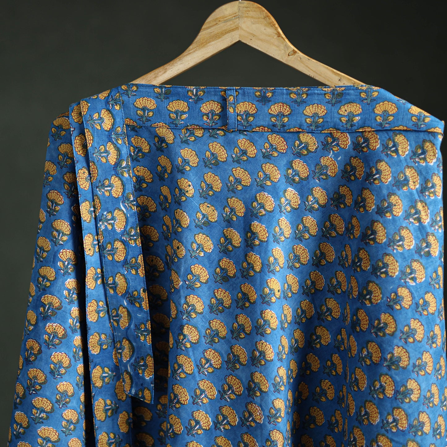 Sanganeri Hand Block Print Cotton Wrap Around Skirt  35