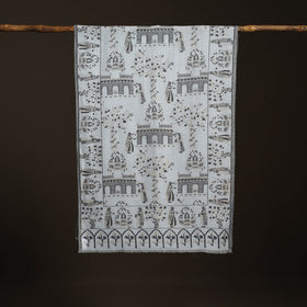 Kani Weave Zari Jaal Fine Wool Stole for Women 42