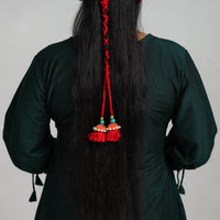 Thread Braided & Bead Work Hair Parandi 05